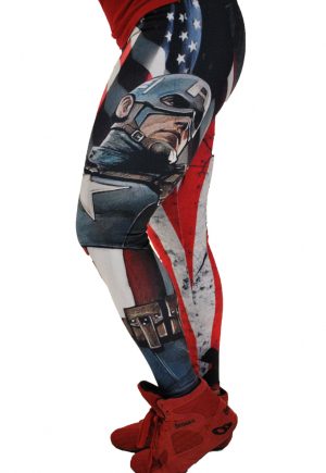 Be Fit Captain America Leggings