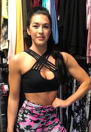 Be Fit Assorted Colors Criss Cross Bra Top