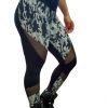 Be Fit Grey Camo Mesh Leggings