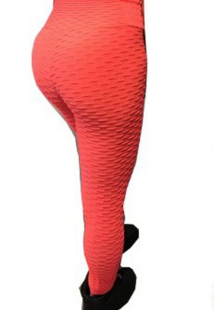 Be Fit Orange Bubble Legging